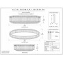 AM1542 SCHOTT LUSTER OVAL