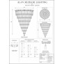 AM1543 TABUT LUSTER CRYSTAL CHANDELIER
