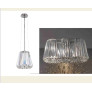 CHANDELIER DIM 34''W X 19''L X18'' H  SHADE