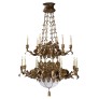 IQ8236 SANTINI TWO-TIERED CHANDELIER