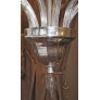 PS2036 CLEAR MURANO GLASS CHANDELIER