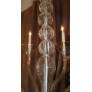 PS2036 CLEAR MURANO GLASS CHANDELIER