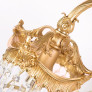 PS2100 CRYSTAL COPPER CHANDELIER
