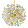 PS2104 32 LIGHTS CERAMIC FLOWER PENDANT