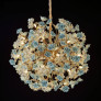PS2104 32 LIGHTS CERAMIC FLOWER PENDANT