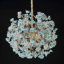 PS2104 32 LIGHTS CERAMIC FLOWER PENDANT