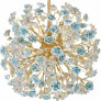 PS2104 32 LIGHTS CERAMIC FLOWER PENDANT