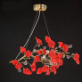 PS2106 9 LIGHTS CERAMIC FLOWER PENDANT