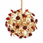 PS2107 CREATIVE CERAMIC FLOWER PENDANT
