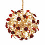 PS2107 CREATIVE CERAMIC FLOWER PENDANT