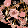 PS2108 CERAMIC CRYSTAL CEILING LAMP