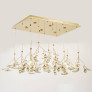 PS2110 RECTANGULAR PASTORAL CERAMIC PENDANT