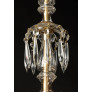 PS3036 XVI Bronze And Crystal Chandelier