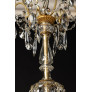 PS3036 XVI Bronze And Crystal Chandelier