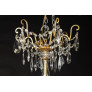 PS3036 XVI Bronze And Crystal Chandelier
