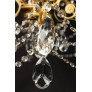 PS3037 French Louis XVI Bronze and Crystal Chandelier