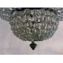 PS3038 Louis XVI Style Bronze & Crystal Chandelier