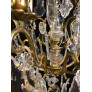 PS3039 French Bronze and Crystal Gilt Chandelier