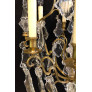 PS3039 French Bronze and Crystal Gilt Chandelier