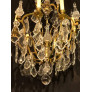 PS3039 French Bronze and Crystal Gilt Chandelier