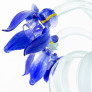 PS6110 Iris Blue Traditional chandelier