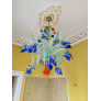 PS6110 Iris Blue Traditional chandelier