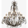 QZ9734 CLASSIC BELL CHANDELIER