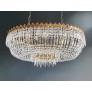 IQ8259 LOW OVAL PLAFONNIER CHANDELIER