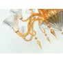 JR2036 Mille Nuits Gold Chandelier