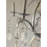 PS2628 LARGE SILVER LEAF CHANDELIER