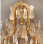 PS2632 SIXTEEN LIGHT TEAR CHANDELIER