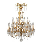 PS2634 DROP CRYSTAL CHANDELIER