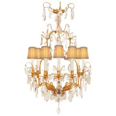 PS2636 LOUIS XV ST. ORMOLU CHANDELIER