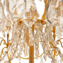 PS2637 ORMOLU CAGE CHANDELIER