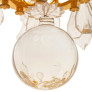 PS2637 ORMOLU CAGE CHANDELIER