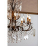 PS2639 GOLDEN IRON CHANDELIER