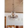 PS2639 GOLDEN IRON CHANDELIER