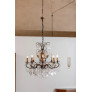 PS2639 GOLDEN IRON CHANDELIER