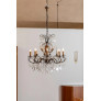 PS2639 GOLDEN IRON CHANDELIER