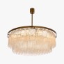 KA1117 PENTAGON DOUBLE DRUM CHANDELIER