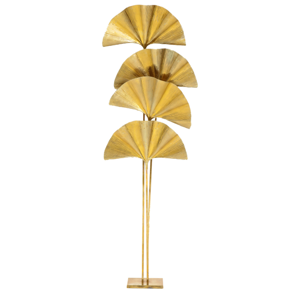 PS1856 4-LEAF GINKGO FLOOR LAMP