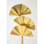 PS1857 GINKGO LEAF BRASS FLOOR LAMP