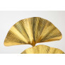 PS1857 GINKGO LEAF BRASS FLOOR LAMP