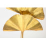 PS1857 GINKGO LEAF BRASS FLOOR LAMP