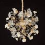 PS2103 CERAMIC FLOWER DESIGN PENDANT