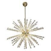 PS1625 GLASS FLOWERS SPUTNIK