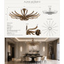 QZ6627 OSCAR BRASS CHANDELIER  