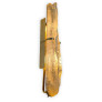 AM2430W GLASS TOTEM SCONCE
