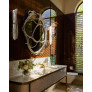 AM2430W GLASS TOTEM SCONCE