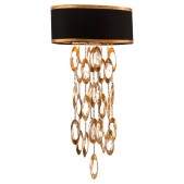 AMAJC-8796 BLACK TIE TWO-LIGHT SCONCE